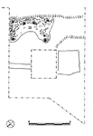 Forum II, the timber structure overlying the ditches.