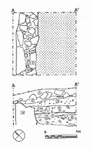 M3, plan and section.