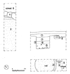 P8 plans and section.