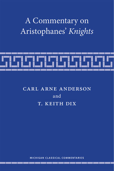 Cover of A Commentary on Aristophanes' Knights