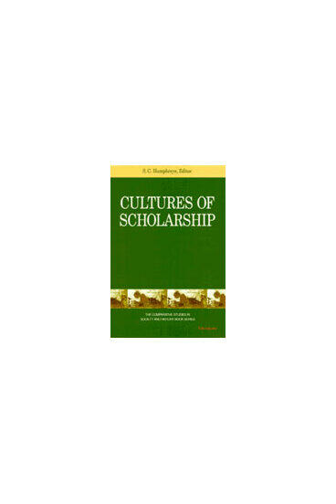 Cover of Cultures of Scholarship
