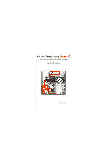 Cover of Does Business Learn? - Tax Breaks, Uncertainty, and Political Strategies