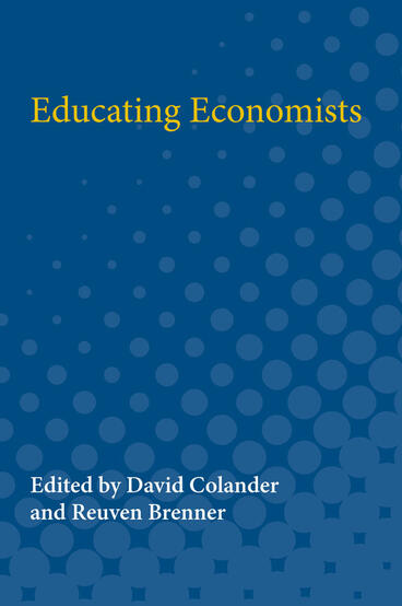 Cover of Educating Economists