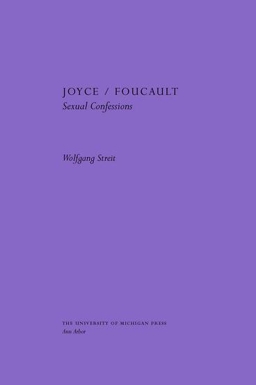 Cover of Joyce/Foucault - Sexual Confessions
