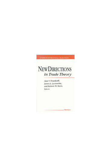Cover of New Directions in Trade Theory