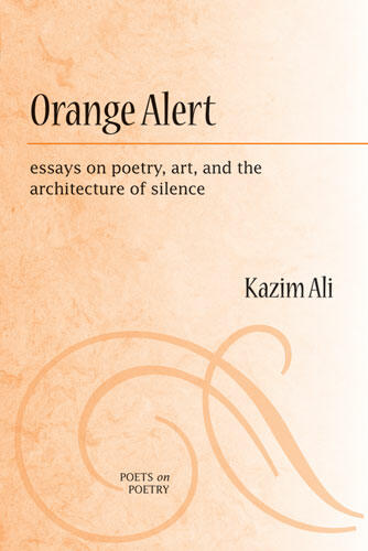 Cover of Orange Alert - essays on poetry, art, and the architecture of silence