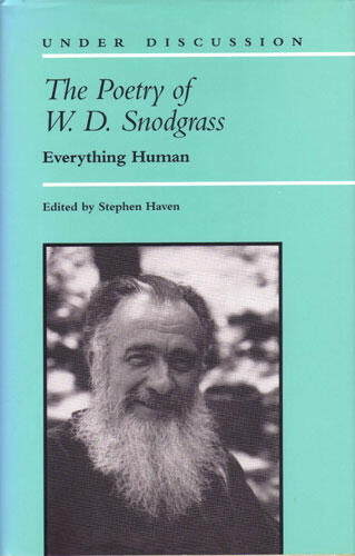 Cover of The Poetry of W. D. Snodgrass - Everything Human