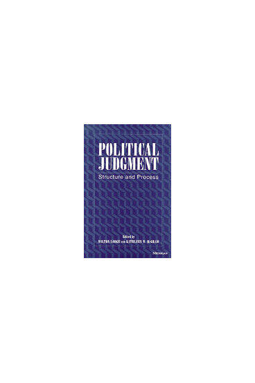 Cover of Political Judgment - Structure and Process