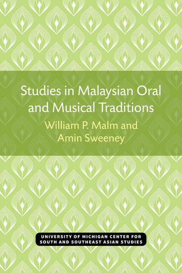 Cover of Studies in Malaysian Oral and Musical Traditions