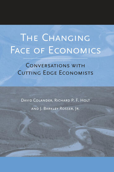 Cover of The Changing Face of Economics - Conversations with Cutting Edge Economists