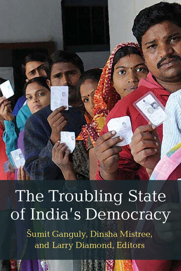 Cover of The Troubling State of India's Democracy
