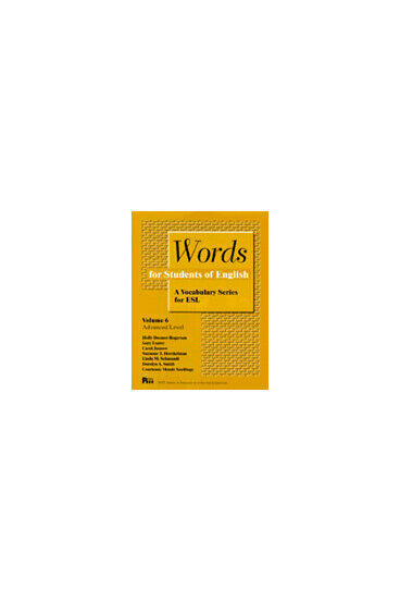 Cover of Words for Students of English, Vol. 6 - A Vocabulary Series for ESL