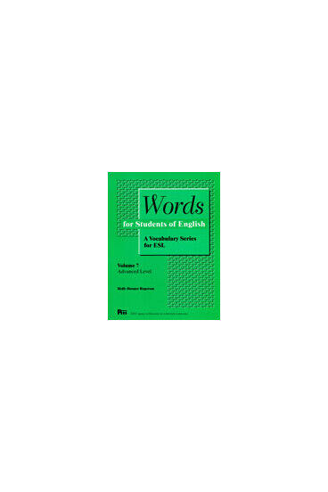 Cover of Words for Students of English, Vol. 7 - A Vocabulary Series for ESL